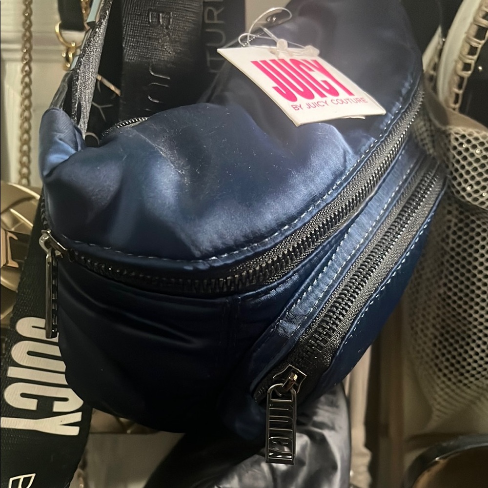 Juicy Couture Navy Belt Bag